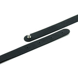 "Submissive" Black Silicone Collar