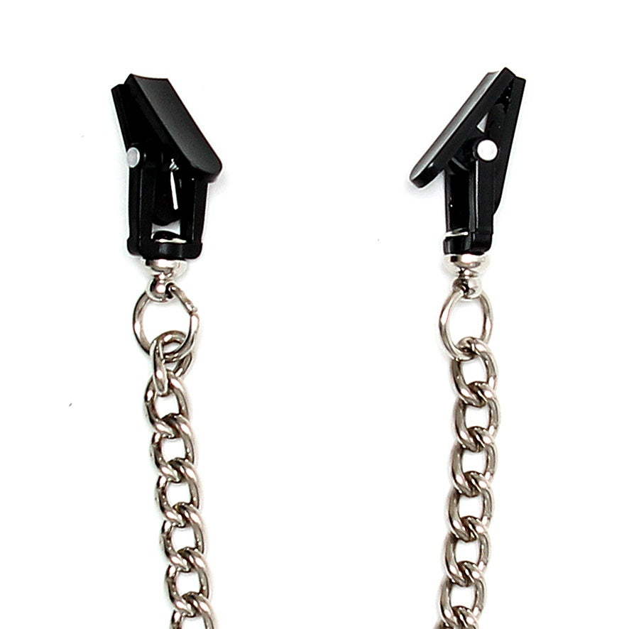 Small Nipple Clamps with Chain