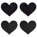 Peekaboo Pasties Black Hearts