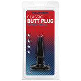 Classic Smooth Butt Plug Small Black