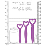 Ouch Silicone Vaginal Dilator Set Purple