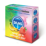 Skins Flavoured Condoms Assorted Pack of 4